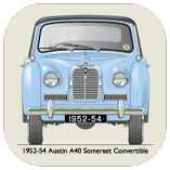 Austin A40 Somerset Coupe 1952-54 Coaster 1